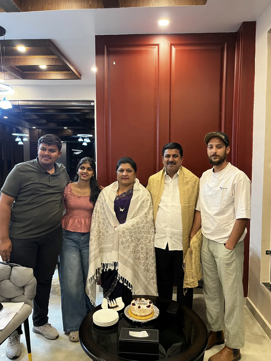 Celebrating on tour with Travel Story